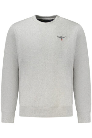 MILITARY ACADEMY MEN'S ZIP-UP SWEATSHIRT, GREY