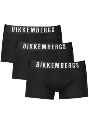 BIKKEMBERGS MEN'S BOXER BLACK