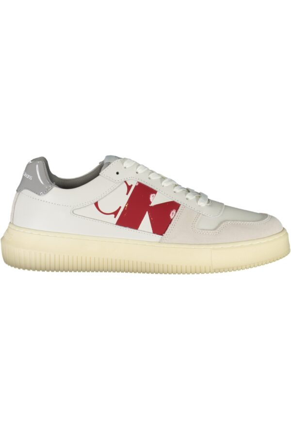 CALVIN KLEIN WHITE MEN'S SPORTS SHOES