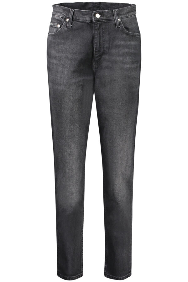 CALVIN KLEIN WOMEN'S BLACK DENIM JEANS