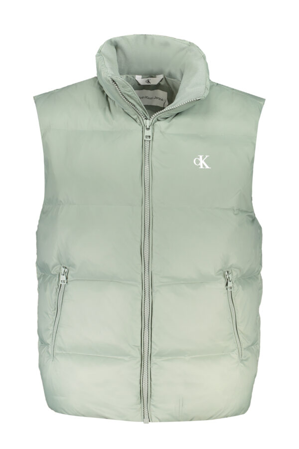 CALVIN KLEIN GREEN MEN'S SLEEVELESS