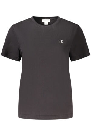 CALVIN KLEIN SHORT SLEEVE T-SHIRT WOMEN BLACK