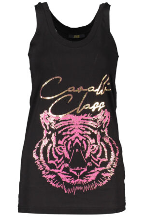 CAVALLI CLASS WOMEN'S TANK TOP BLACK