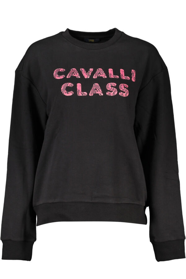 cavalliclassfelpasenzazipdonnanero_1