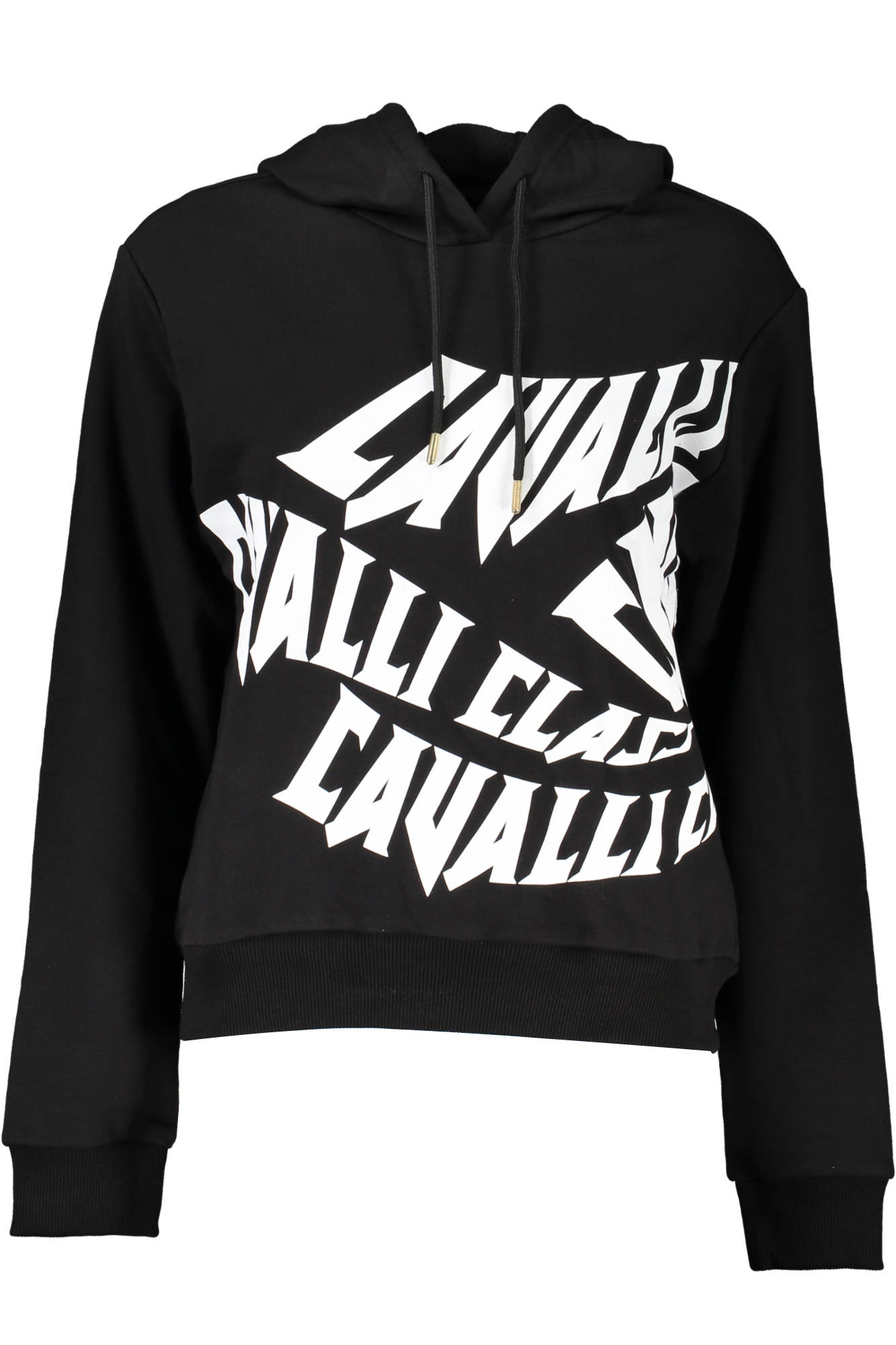 cavalliclassfelpasenzazipdonnanero_1