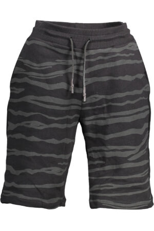 CAVALLI CLASS MEN'S BERMUDA PANTS BLACK
