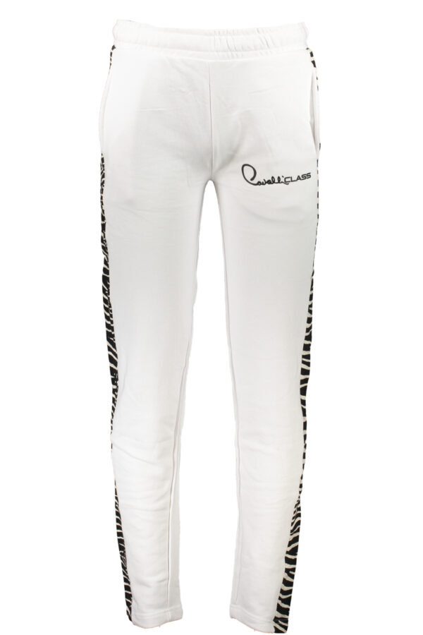 CAVALLI CLASS MEN'S WHITE PANTS