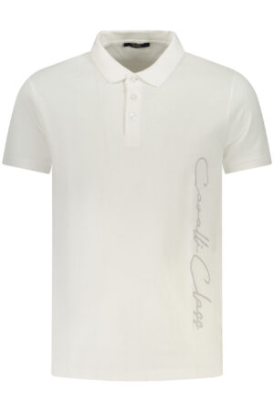 CAVALLI CLASS POLO SHORT SLEEVES MEN WHITE