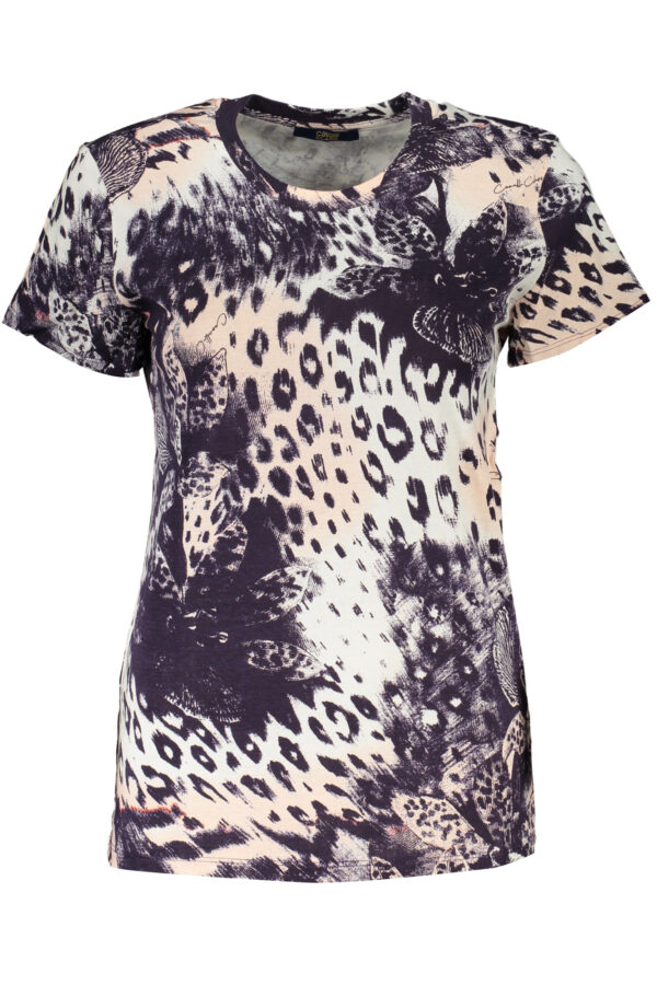 CAVALLI CLASS WOMEN'S SHORT SLEEVE T-SHIRT PINK