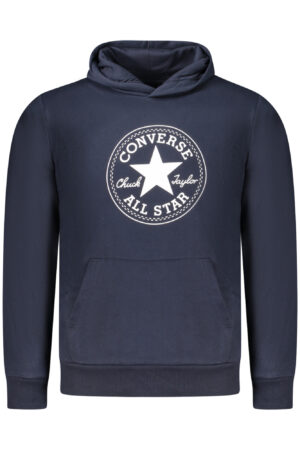 CONVERSE CHILDREN'S BLUE ZIP-UP SWEATSHIRT