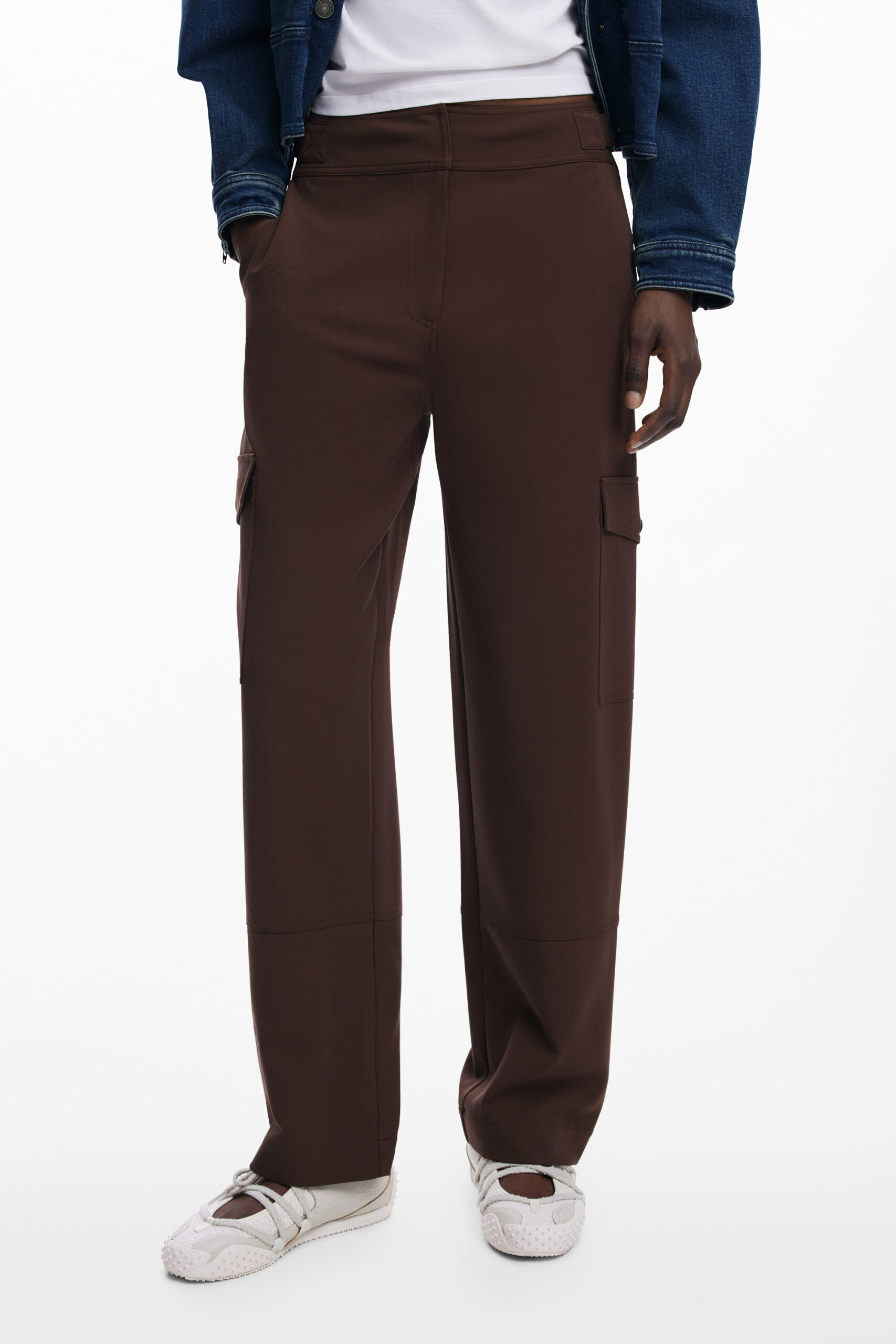 desigualpantalonedonnamarrone_1