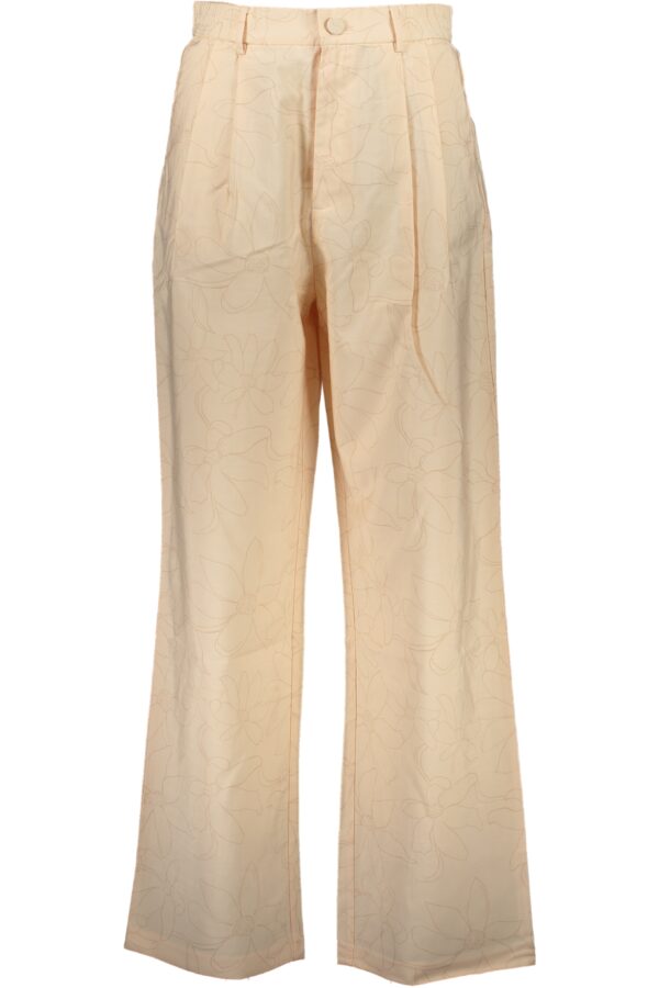 DESIGUAL PINK WOMEN'S TROUSERS