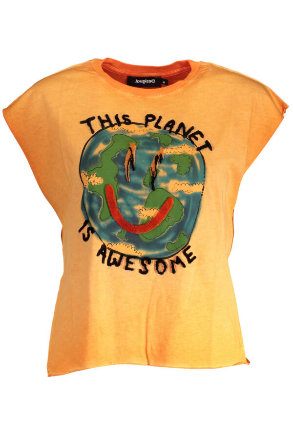 desigualt-shirtmanichecortedonnaarancio_1 desigualt-shirtmanichecortedonnaarancio_1