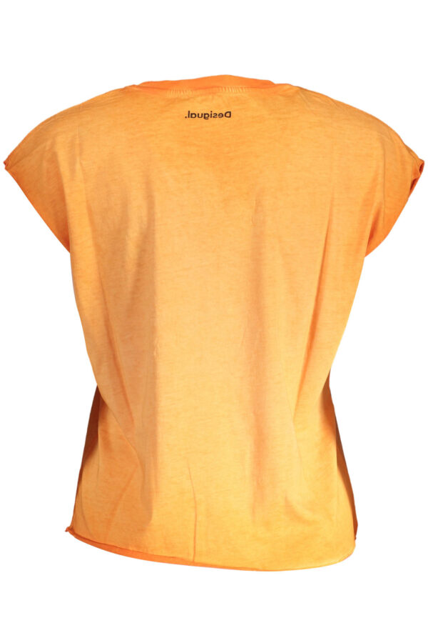 desigualt-shirtmanichecortedonnaarancio_2 desigualt-shirtmanichecortedonnaarancio_2