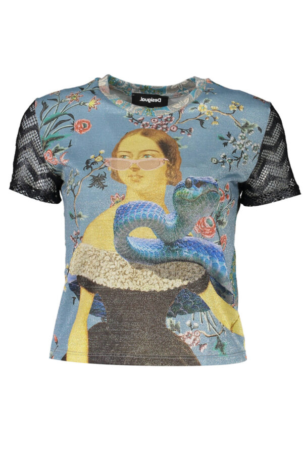desigualt-shirtmanichecortedonnaazzurro_1