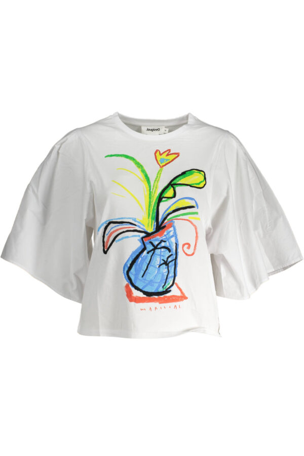 desigualt-shirtmanichecortedonnabianco_1 desigualt-shirtmanichecortedonnabianco_1