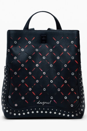 DESIGUAL WOMEN'S BLACK BACKPACK