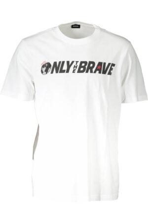 DIESEL SHORT SLEEVE T-SHIRT MEN WHITE