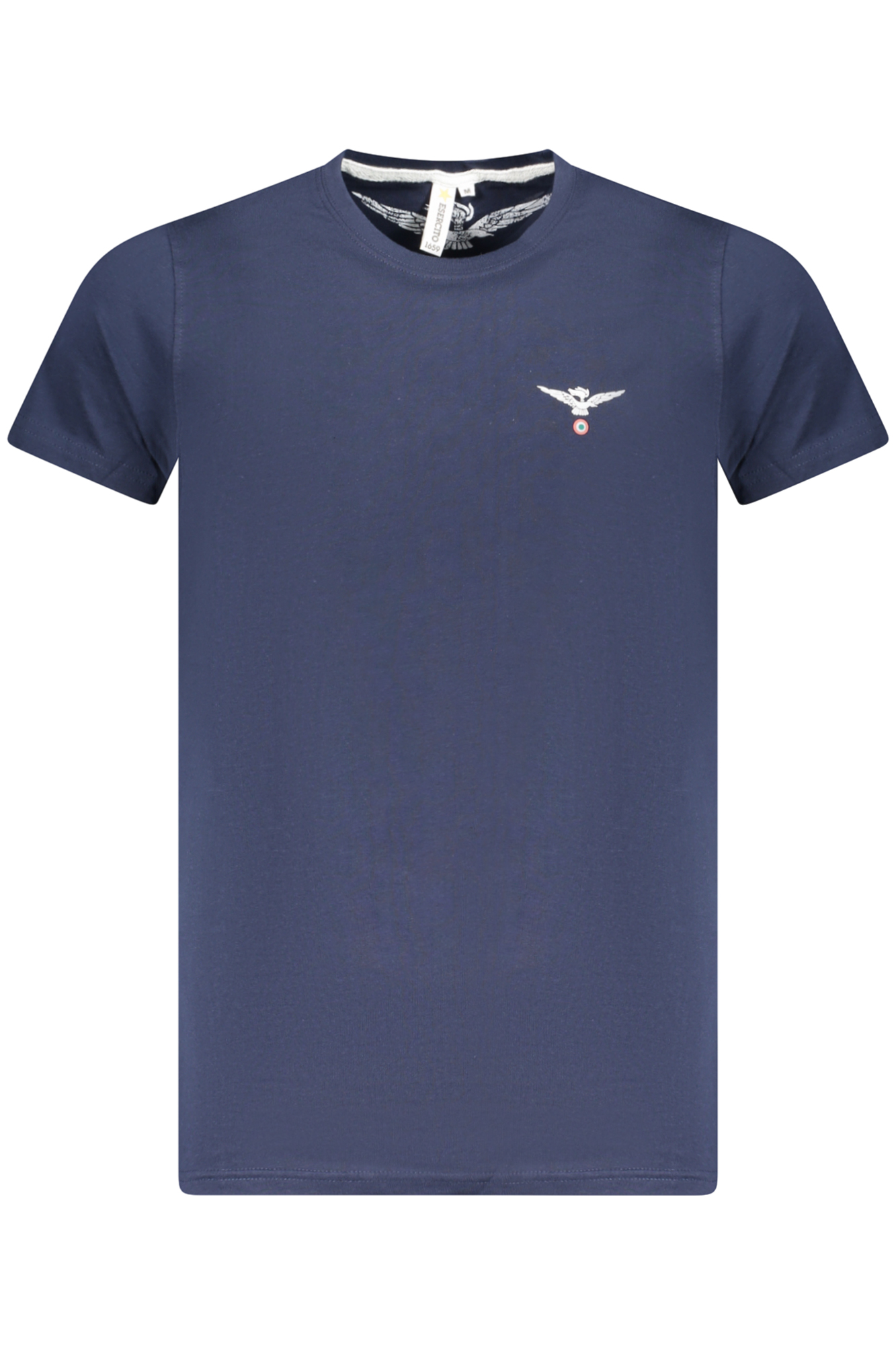 esercito1659t-shirtmanichecorteuomoblu_1