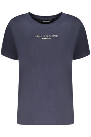 FREDDY WOMEN'S SHORT-SLEEVE T-SHIRT BLUE