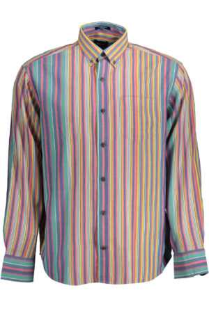GANT LONG SLEEVE SHIRT MEN BLUE