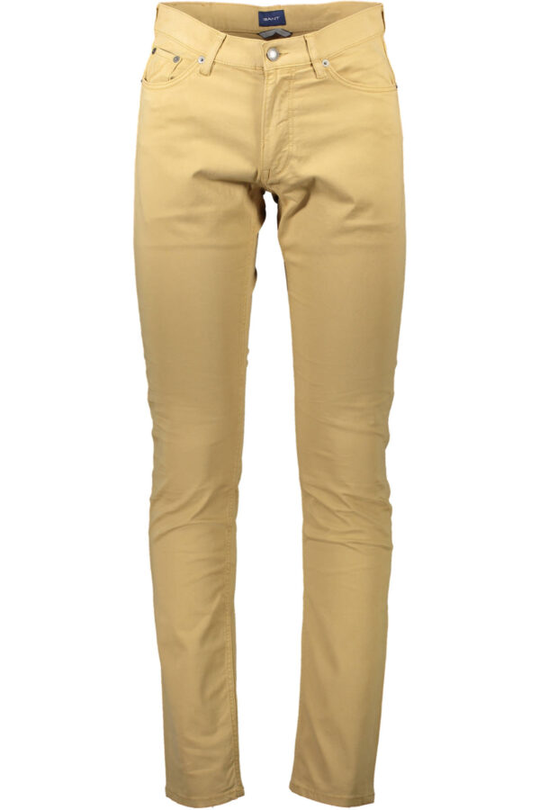 GANT MEN'S BEIGE TROUSERS