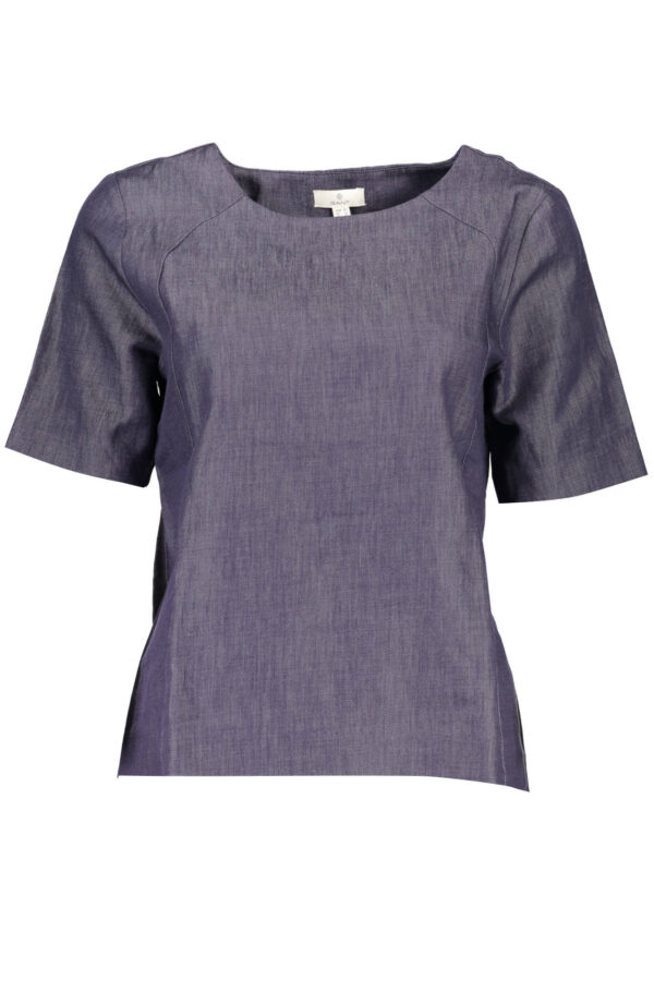 GANT WOMEN'S SHORT SLEEVE T-SHIRT BLUE