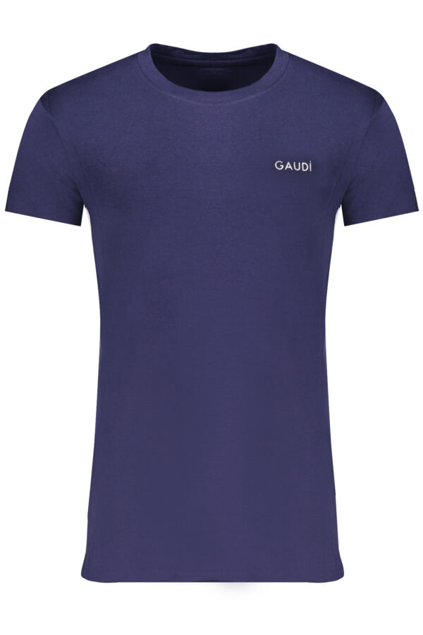 GAUDÌ MEN'S SHORT SLEEVE T-SHIRT BLUE