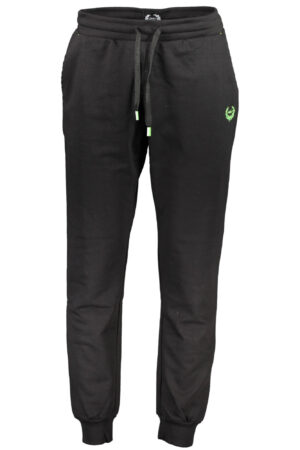 GIAN MARCO VENTURI BLACK MEN'S PANTS