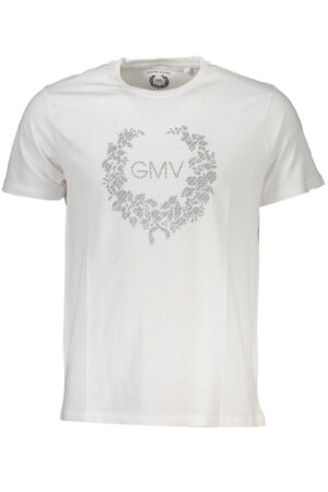 GIAN MARCO VENTURI MEN'S SHORT SLEEVE T-SHIRT WHITE