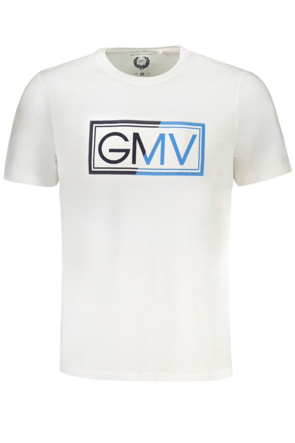 GIAN MARCO VENTURI MEN'S SHORT SLEEVED T-SHIRT WHITE