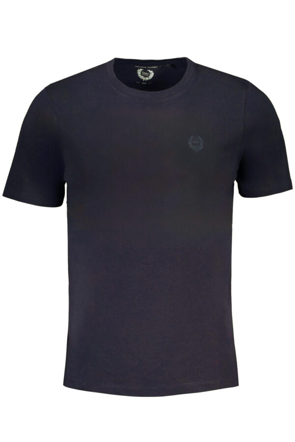 GIAN MARCO VENTURI MEN'S SHORT SLEEVED T-SHIRT BLUE