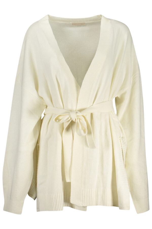 GUESS JEANS WOMEN'S CARDIGAN WHITE