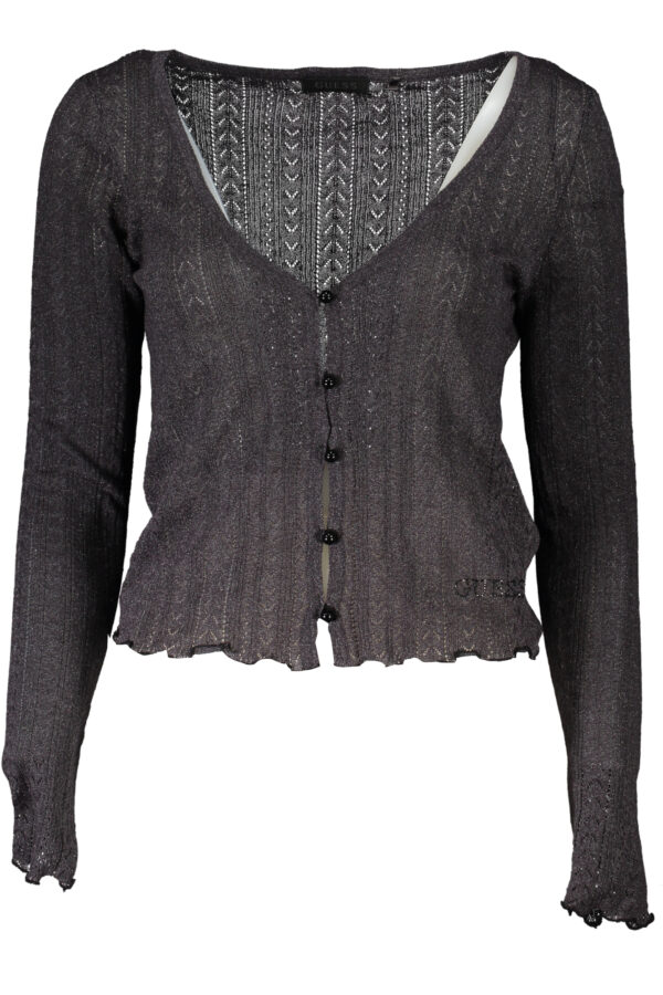 GUESS JEANS WOMEN'S GRAY CARDIGAN