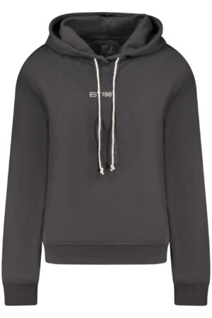GUESS JEANS SWEATSHIRT WITHOUT ZIP WOMEN BLACK