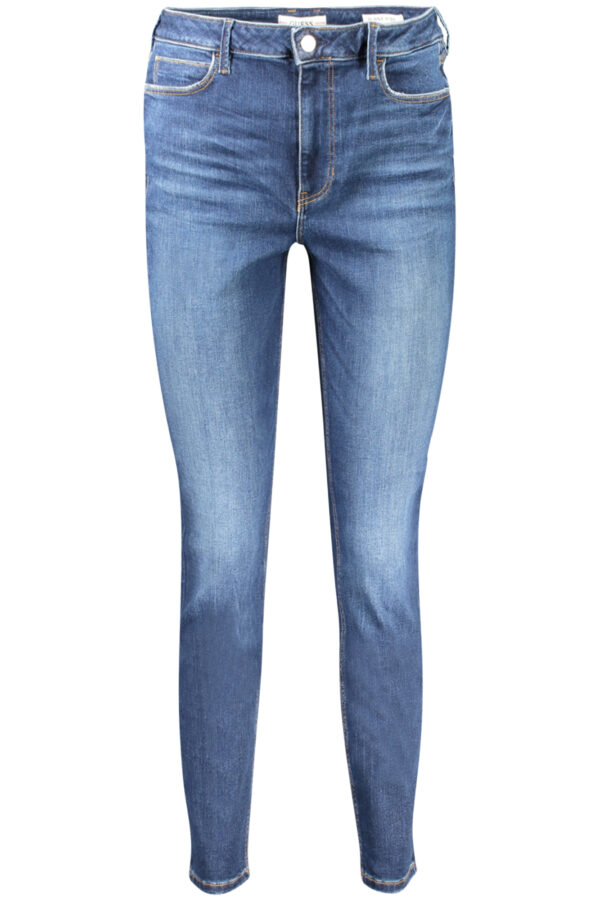 GUESS JEANS WOMEN'S DENIM JEANS BLUE