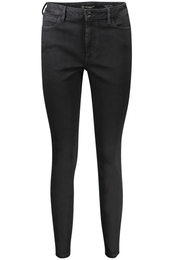 GUESS JEANS WOMEN'S BLACK DENIM JEANS