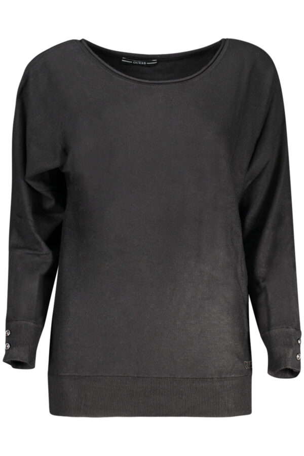 GUESS JEANS WOMEN'S BLACK SWEATER