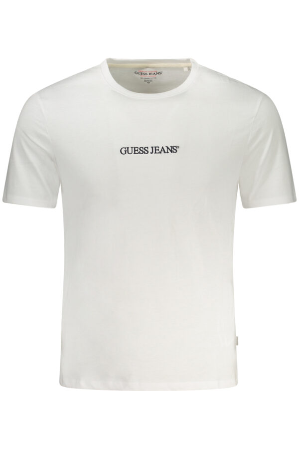 GUESS JEANS SHORT SLEEVE T-SHIRT MEN WHITE