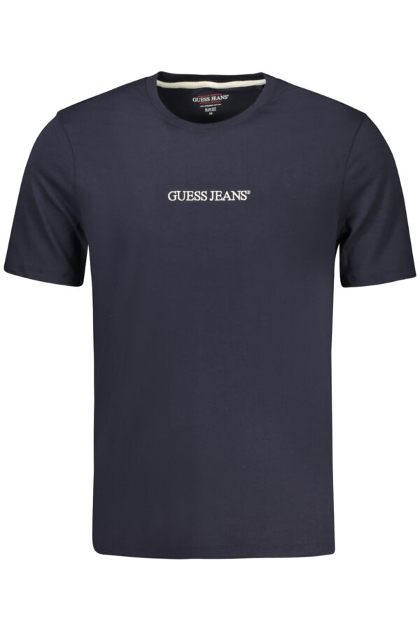 GUESS JEANS SHORT SLEEVE T-SHIRT MEN BLUE