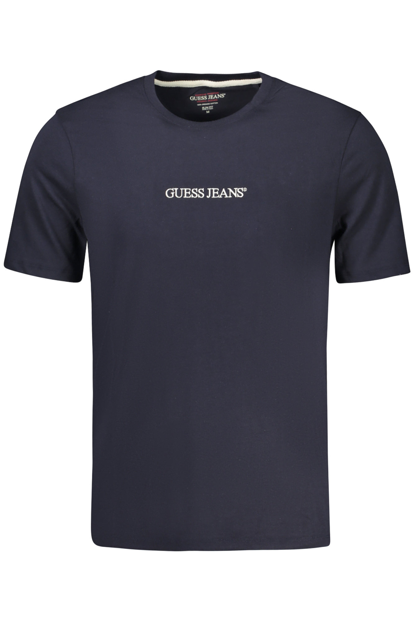 guessjeanst-shirtmanichecorteuomoblu_1