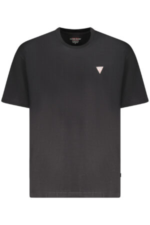 GUESS JEANS SHORT SLEEVE T-SHIRT MEN BLACK