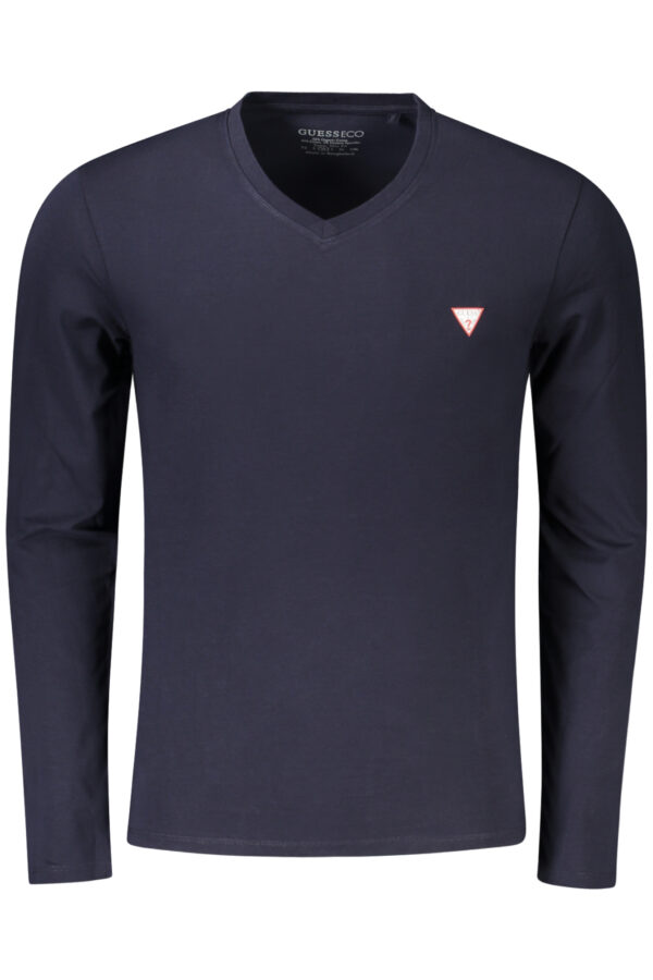 guessjeanst-shirtmanichelungheuomoblu_1 guessjeanst-shirtmanichelungheuomoblu_1