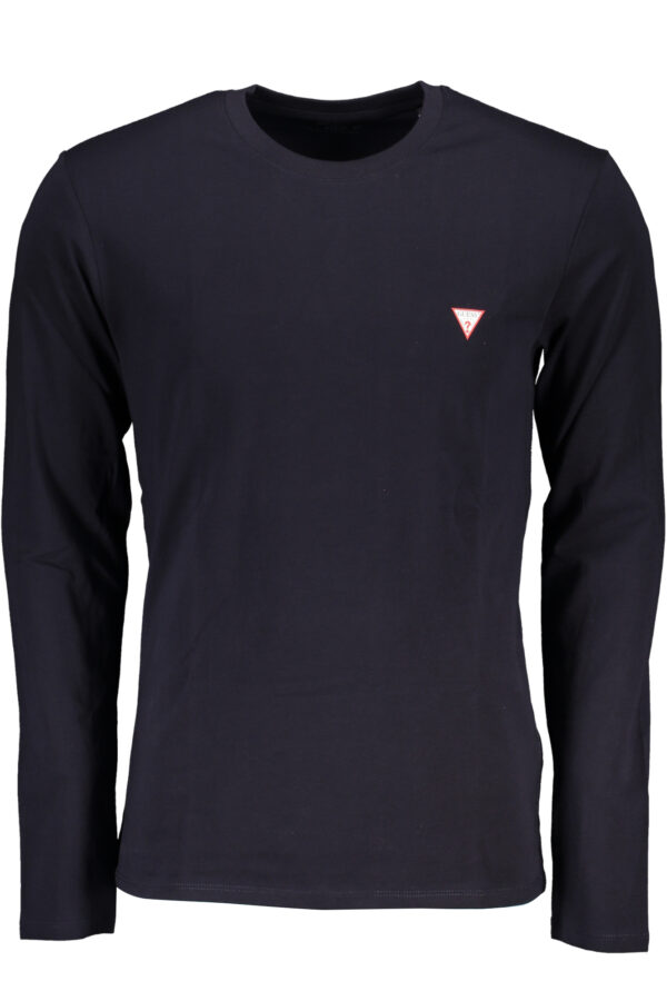 GUESS JEANS MEN'S LONG SLEEVE T-SHIRT BLUE