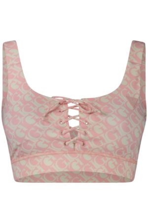 GUESS JEANS TOP WOMEN PINK