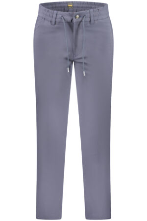 HUGO BOSS MEN'S BLUE TROUSERS