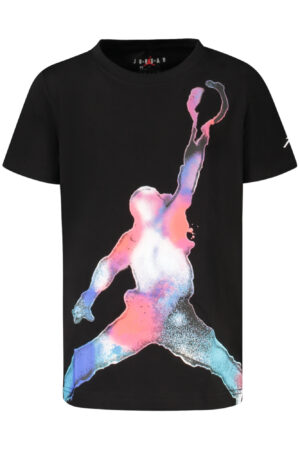 JORDAN SHORT-SLEEVED T-SHIRT FOR KIDS, BLACK