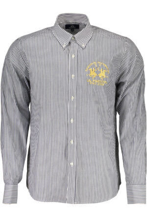 LA MARTINA LONG SLEEVE SHIRT MEN BLUE