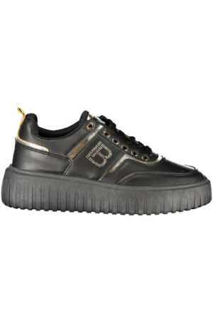 LAURA BIAGIOTTI WOMEN'S BLACK SPORTS SHOES