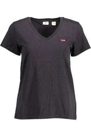 LEVI'S SHORT SLEEVE T-SHIRT WOMEN BLACK